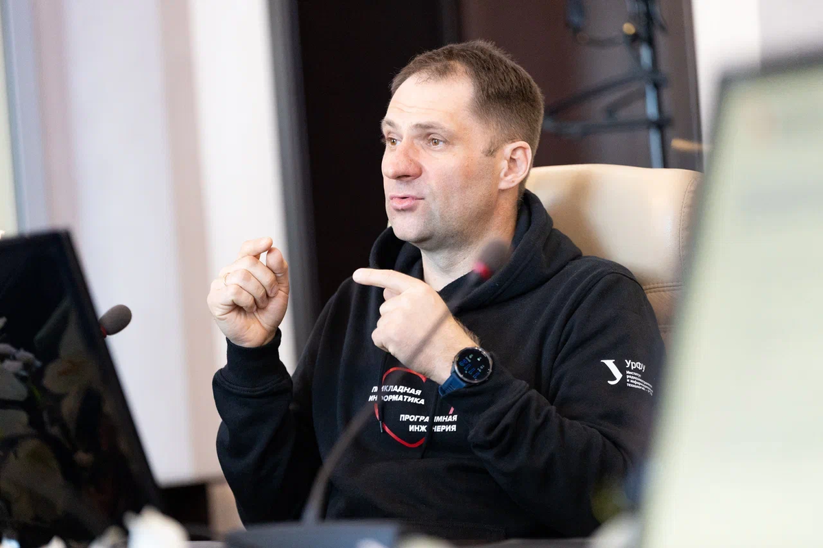 Илья Николаевич Обабков, директор института радиоэлектроники и информационных технологий – РТФ. Фото пресс-службы УРФУ