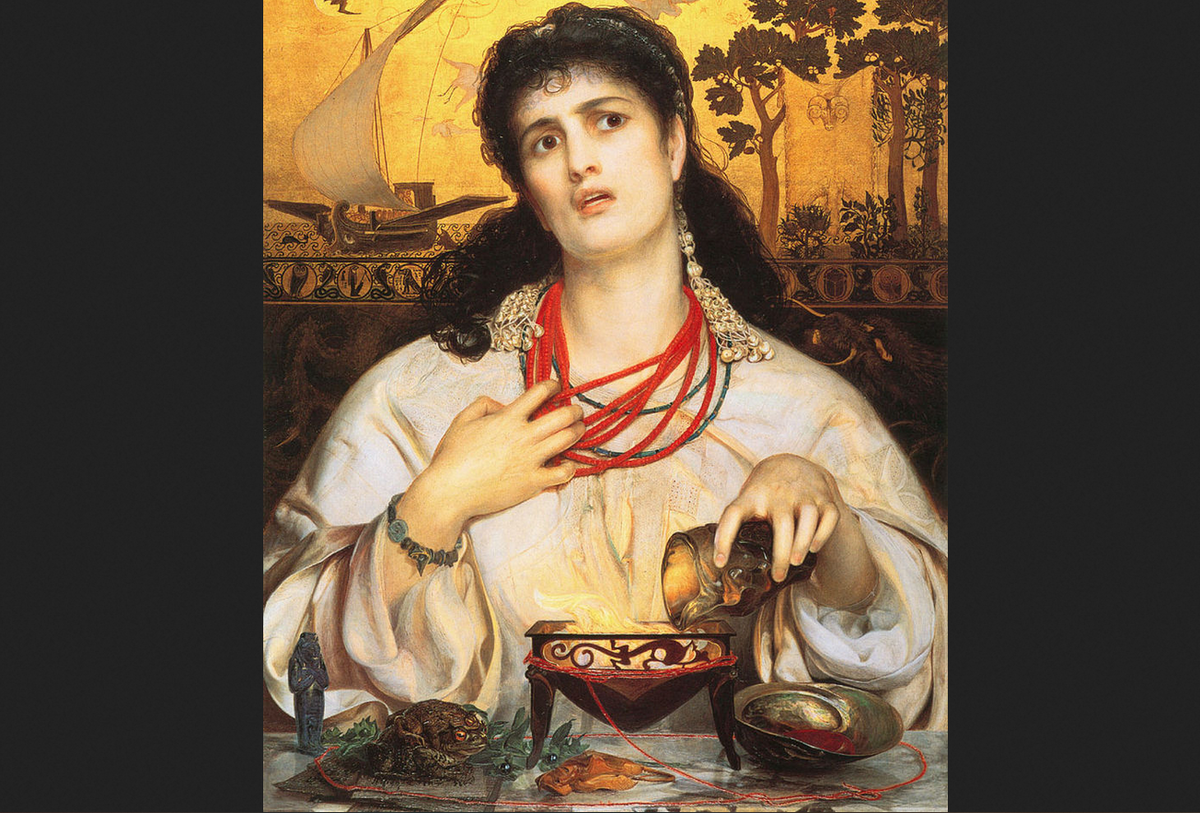 Фредерик Сэндис. "Медея", 1866—1868 г.