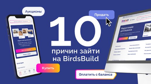 Создать интернет-магазин или перейти на маркетплейс? | BirdsBuild, маркетплейс для бизнеса