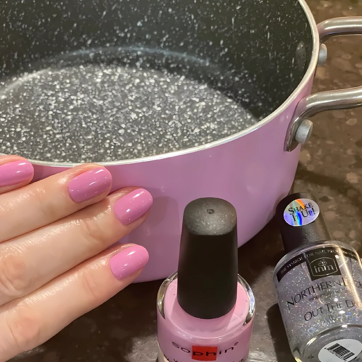 ногти Натали, которые сделала сама