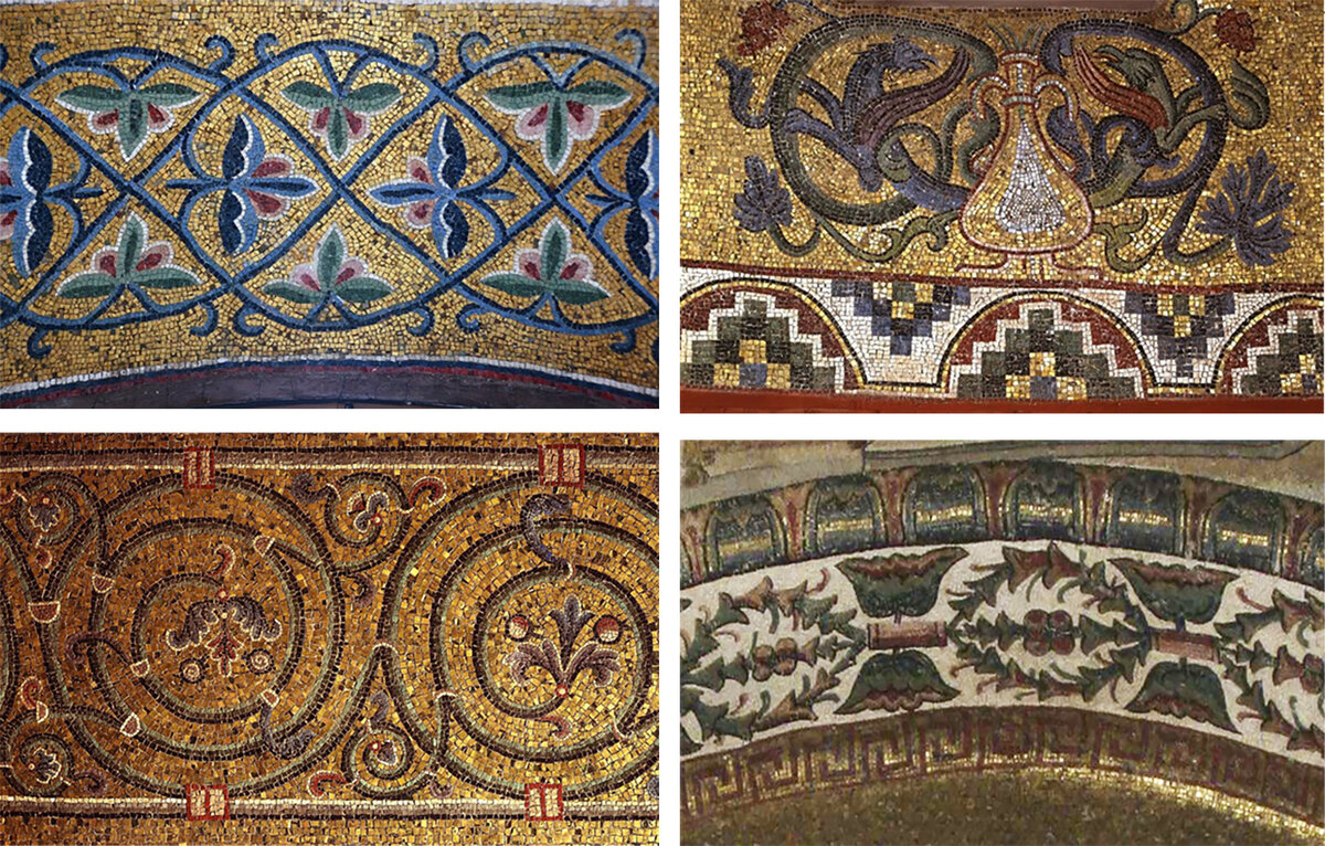 Византийский орнамент.