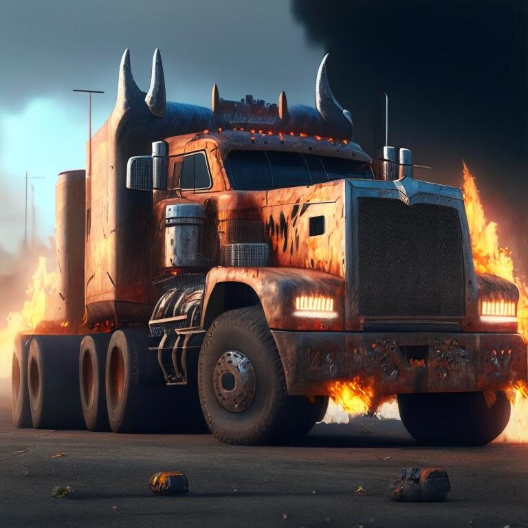 На темных трассах Хаоса бродит Фура из Ада – страшное механическое чудовище, обрызганное пламенем и населенное демонами, гоняющееся за грешными душами. Легенда о ней живет в ужасных историях, напоминая о том, что грехи нельзя скрыть от властей подземного царства и что судьба неизбежна для тех, кто потерял свой путь во мраке греха и заблуждений.