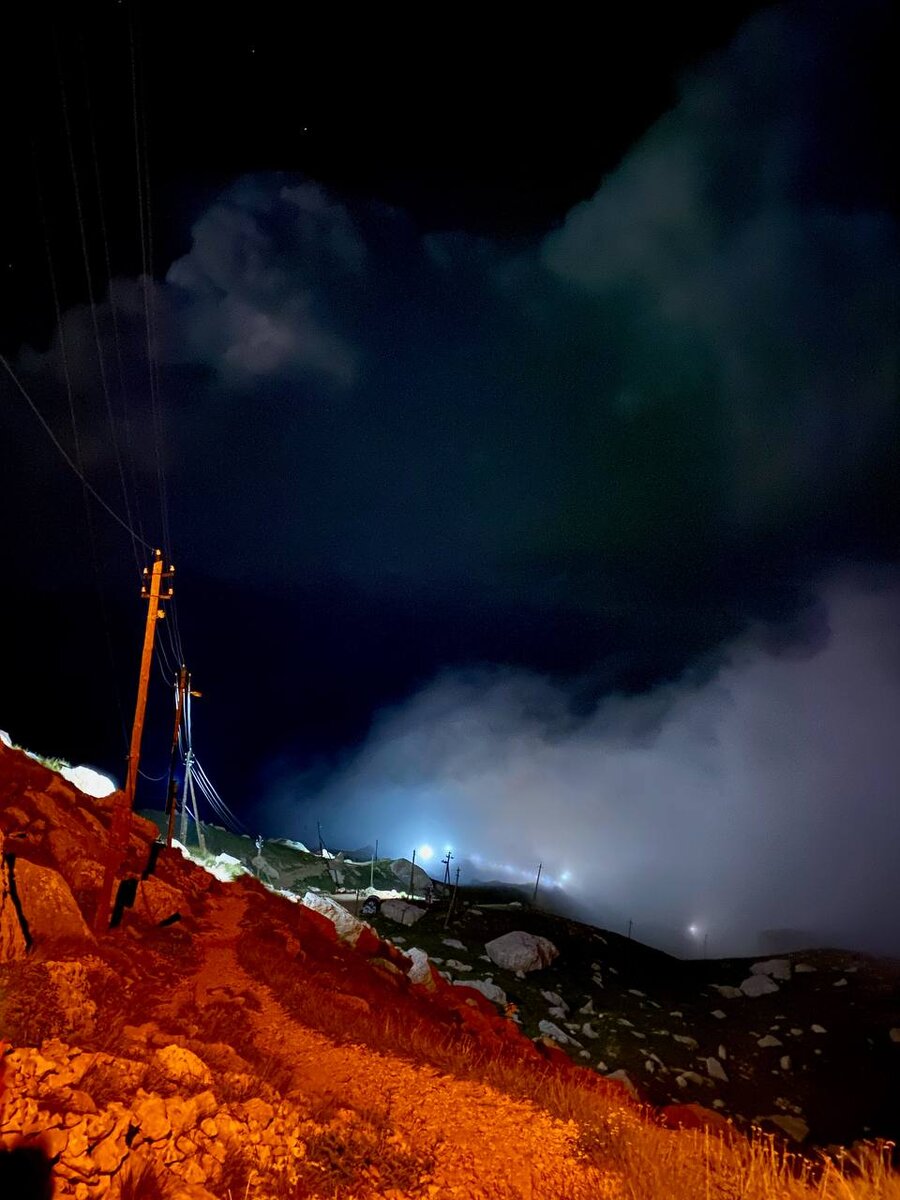 На высоте 2900 м Шалбуздаг, Дагестан