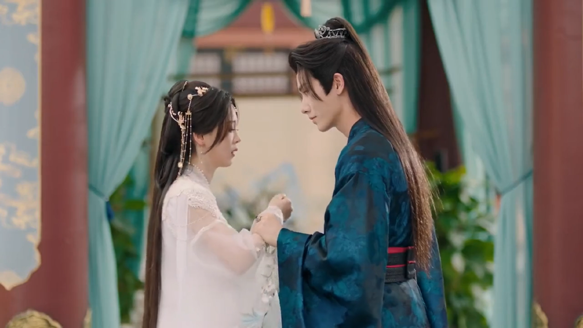 Мун Цзя Цзя и Ли Фэй в мини китайской дораме "Дарую ей власть над собой"