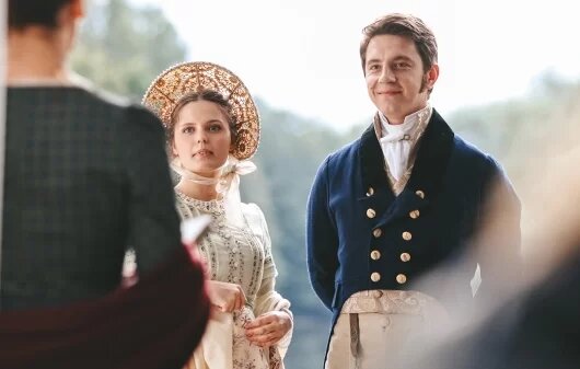    кадр из "Онегина"/ фото: К.Б.А. / Кинокомпания братьев Андреасян, rbc.ru