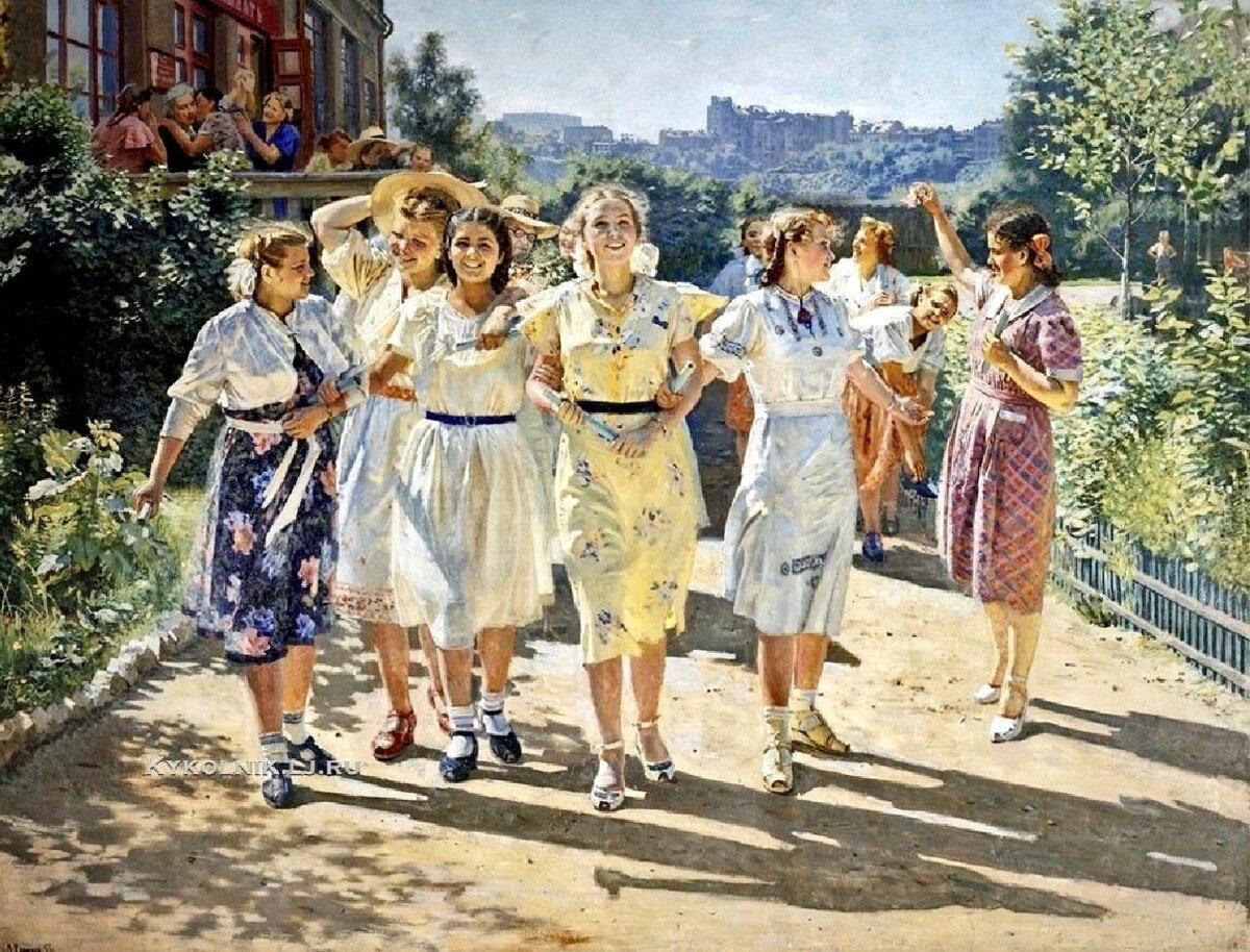 Ахмед Китаев. «Мы идём в новую жизнь». 1950