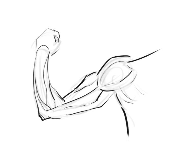 Наглядное пособие, как не надо рисовать руку. И почему, стоит учить анатомию. Для чего и написан план.