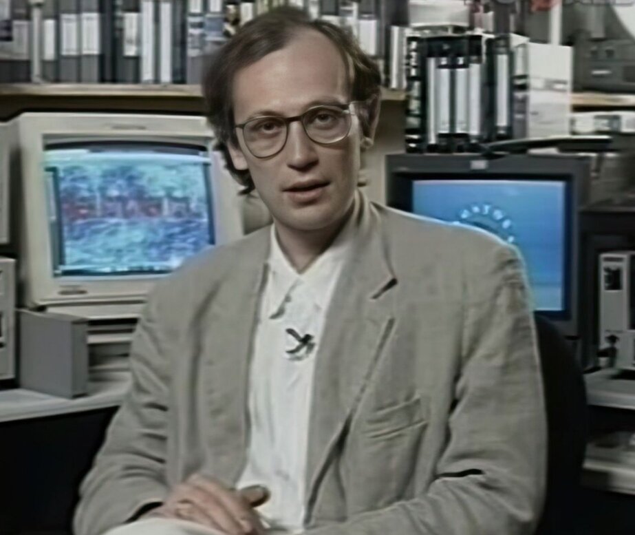 Александр Гордон гражданин 🇺🇸 США в программе "Нью-Йорк, Нью-Йорк". Кадр из программы 