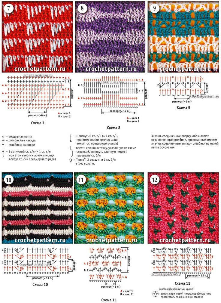Вязание цветных узоров презентация