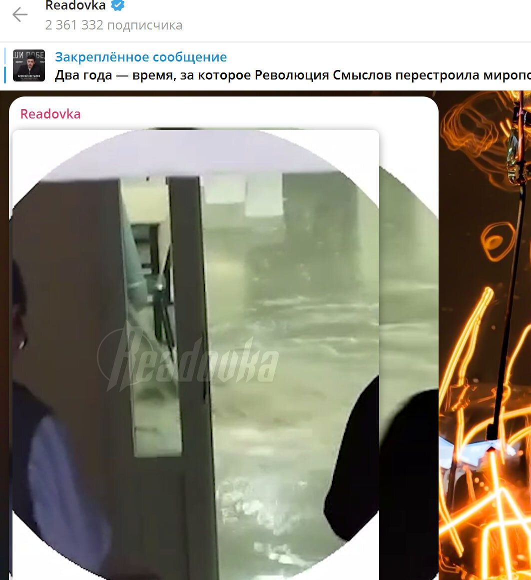    Скриншот: Readovka/Telegram