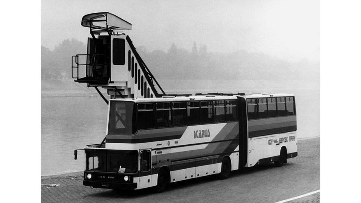 Следующая остановка – аэропорт. Чем удивителен автобус Ikarus 695.01 | Авто  из СССР | Дзен