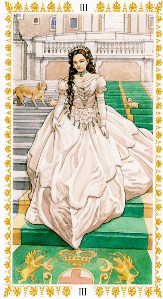 III аркан "Императрица". Романтическое таро. 