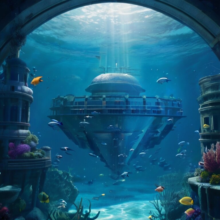 Подводные города будущего.