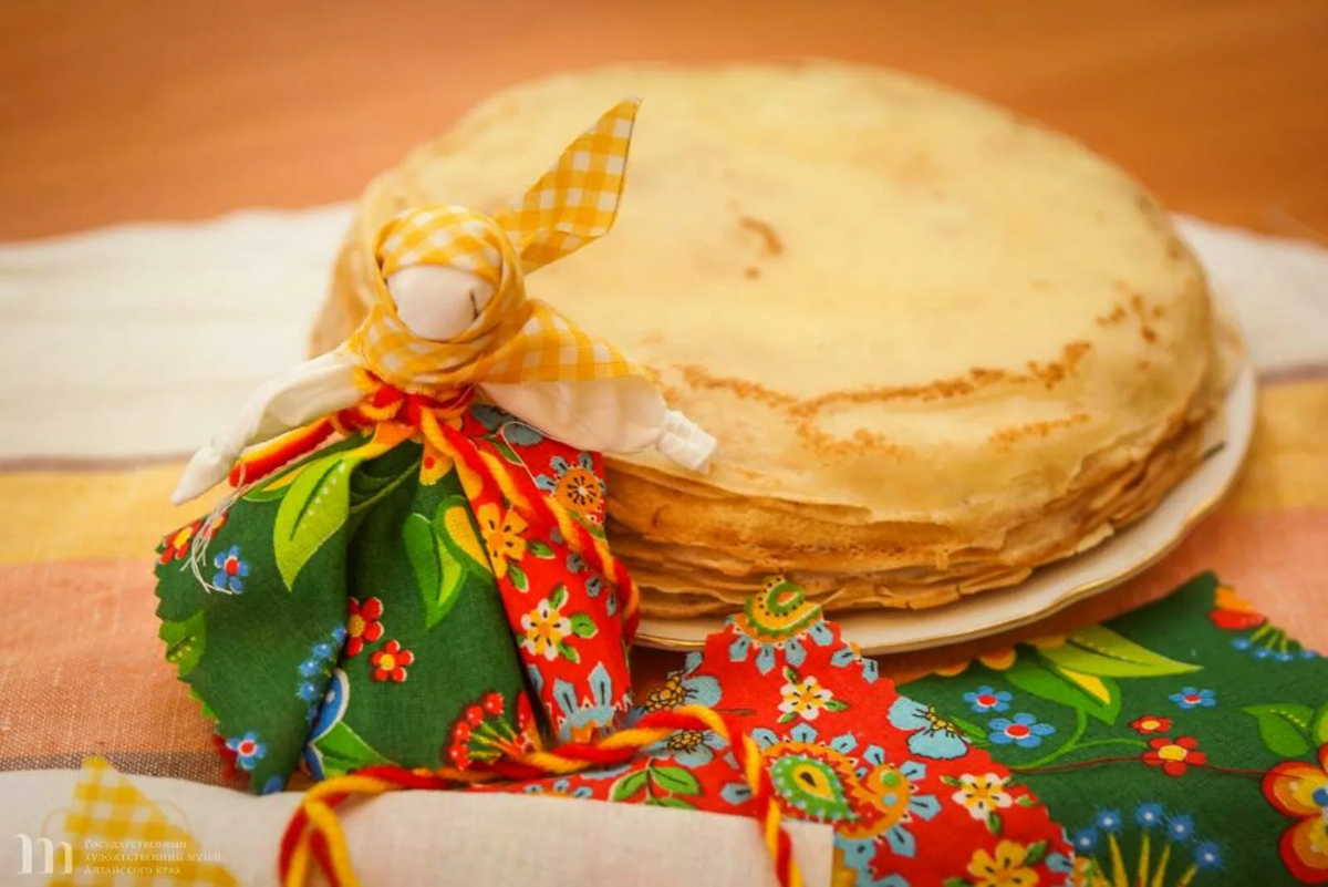 Блины на масленицу. 