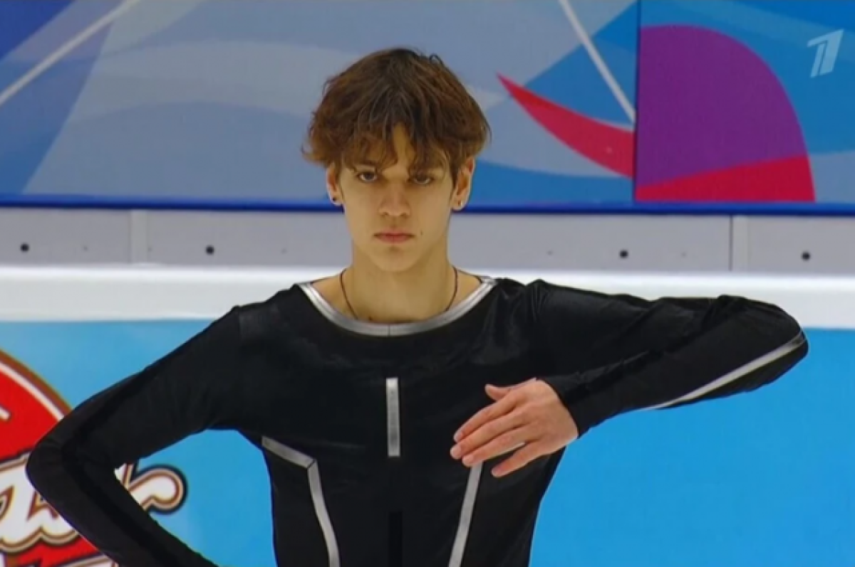    Российский фигурист Дикиджи вторым в мире исполнил четверной аксель