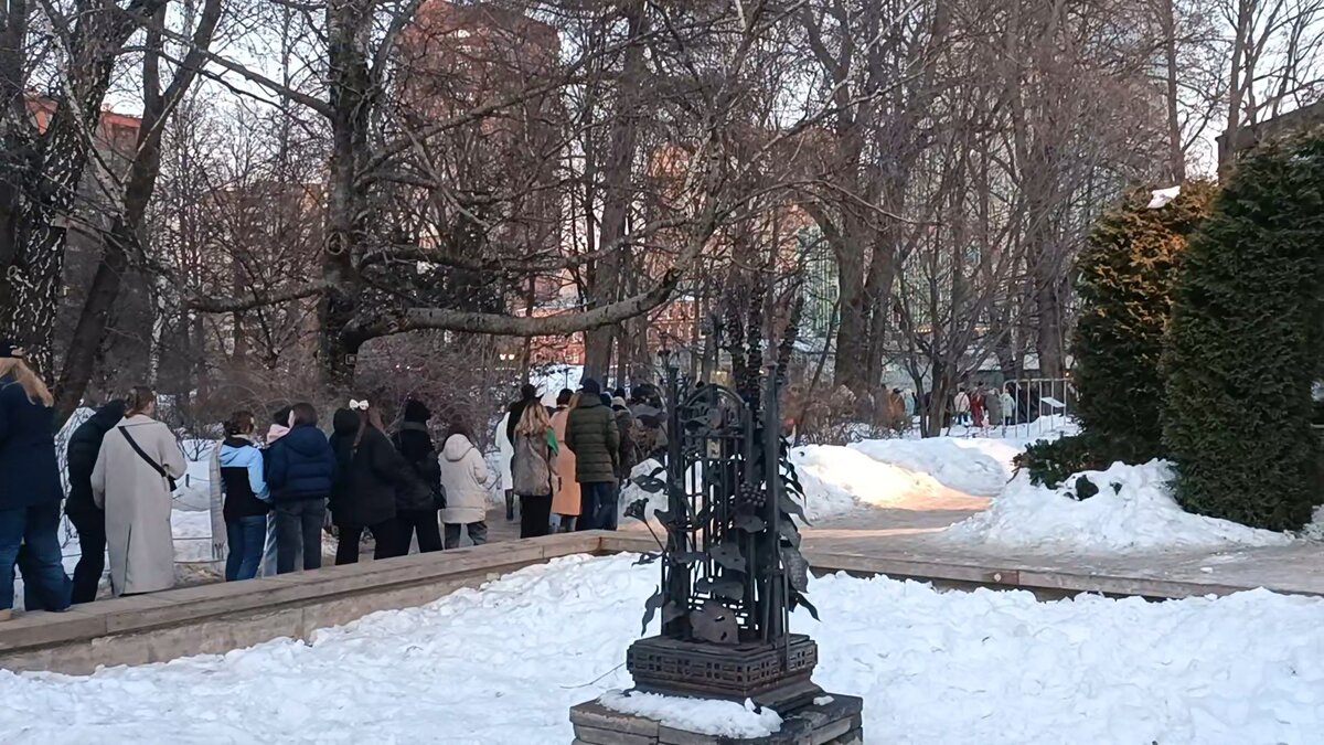 Очередь за красотой, фото автора 3марта 2024 