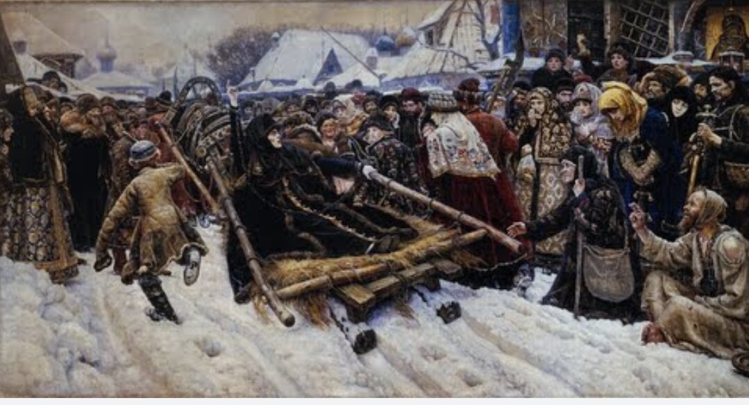 В. И. Суриков, "Боярыня Морозова"