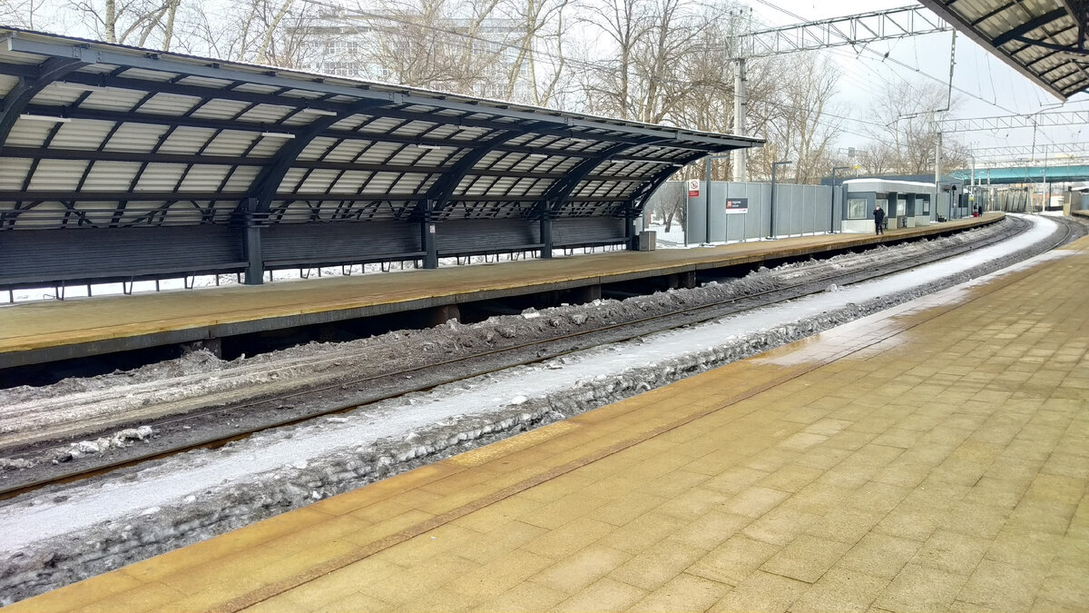 Пл. Андроновка в г. Москва в феврале 2024 года, фото автора  