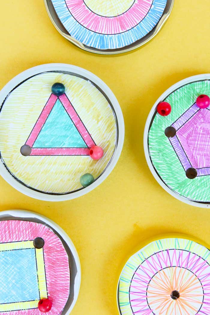 Самодельные игры. Фото с https://babbledabbledo.com