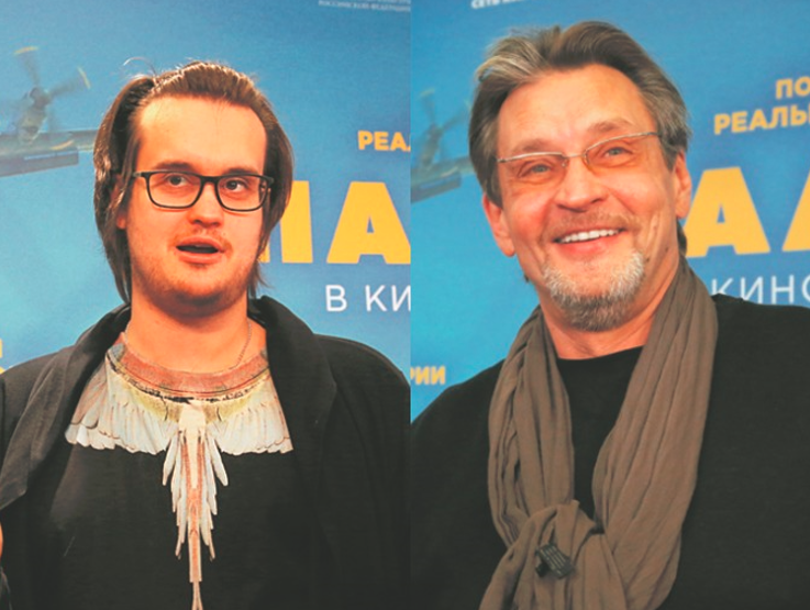 Александр Домогаров с сыном Александром. Фото: Борис Кудрявцев/ "Экспресс газета"