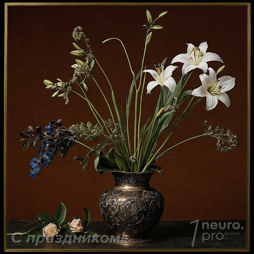 Букет, цветы, праздник, открытки с 8 марта, Международный женский день, картинки, поздравления, скачать бесплатно без регистрации | 1Neuro.Pro – профессиональная нейро генерация, искусственный интеллект, нейросеть, скачать бесплатно без регистрации | 1Neuro.Pro – профессиональная нейро генерация, искусственный интеллект, AI art.