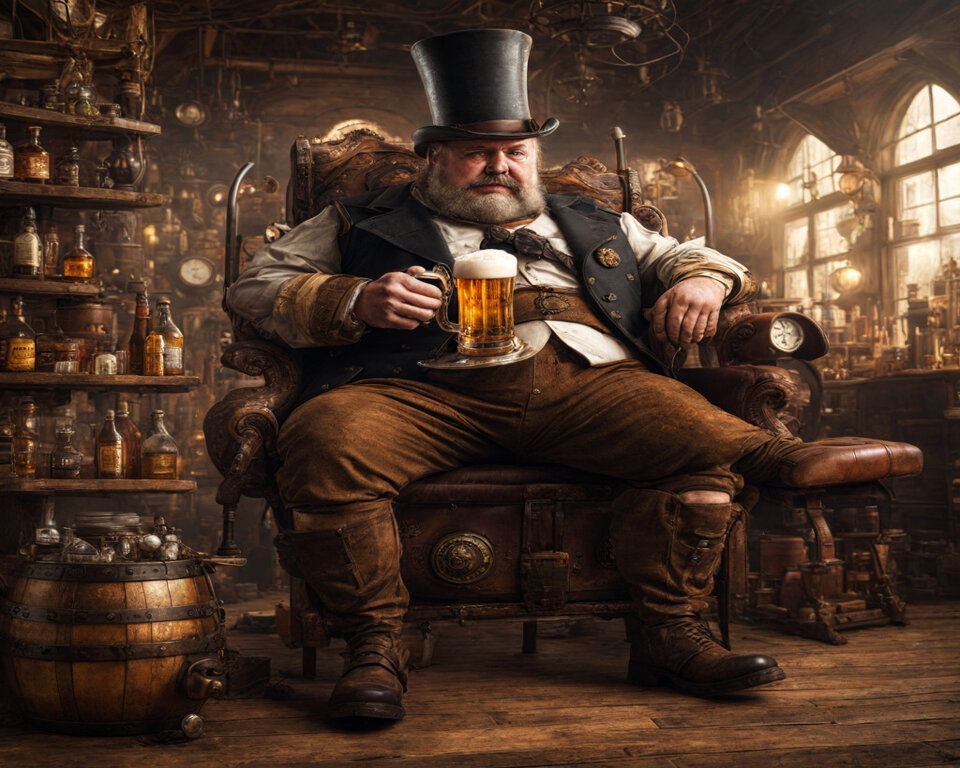 Рост и вздутие живота у алкоголиков