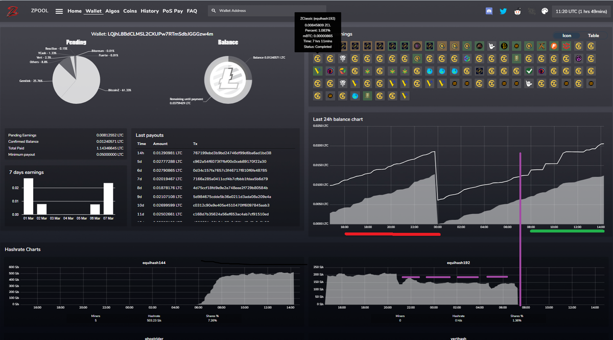 Переключение алгоритмов.