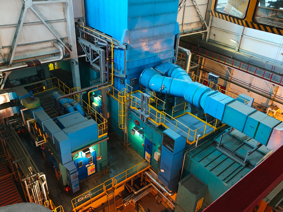 Отделение ГТУ. Фото с моей ТЭЦ.