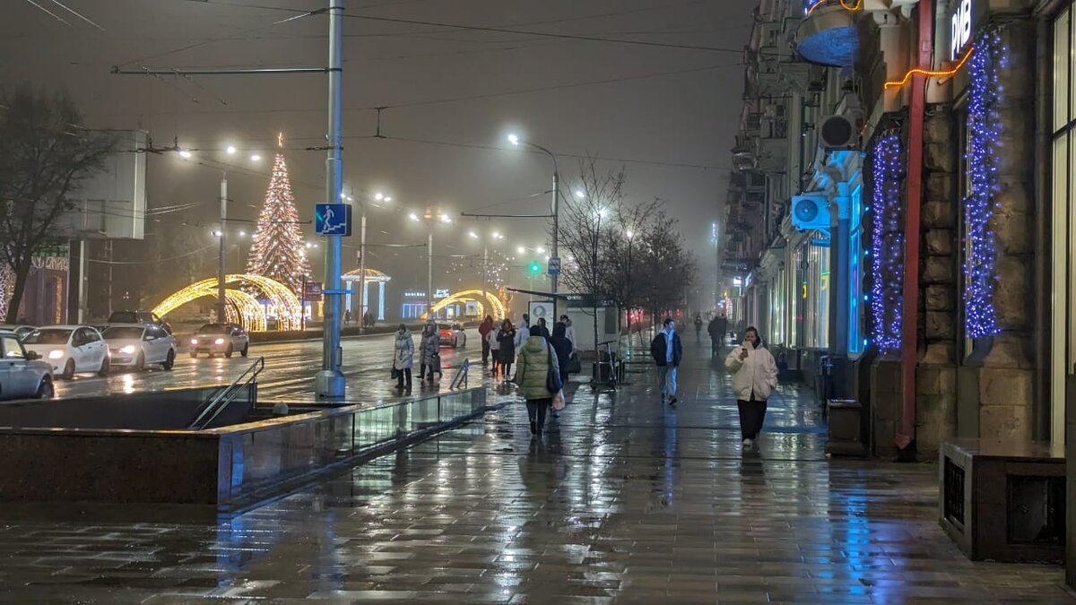 Ростов-на-дону, центр города в январе. Здесь и далее - все фото