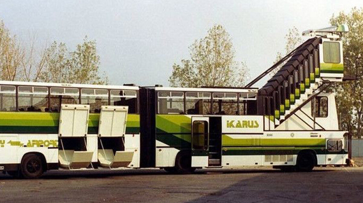 Из гостиницы на самолет: почему инновационный Ikarus никто не оценил | Авто  из СССР | Дзен