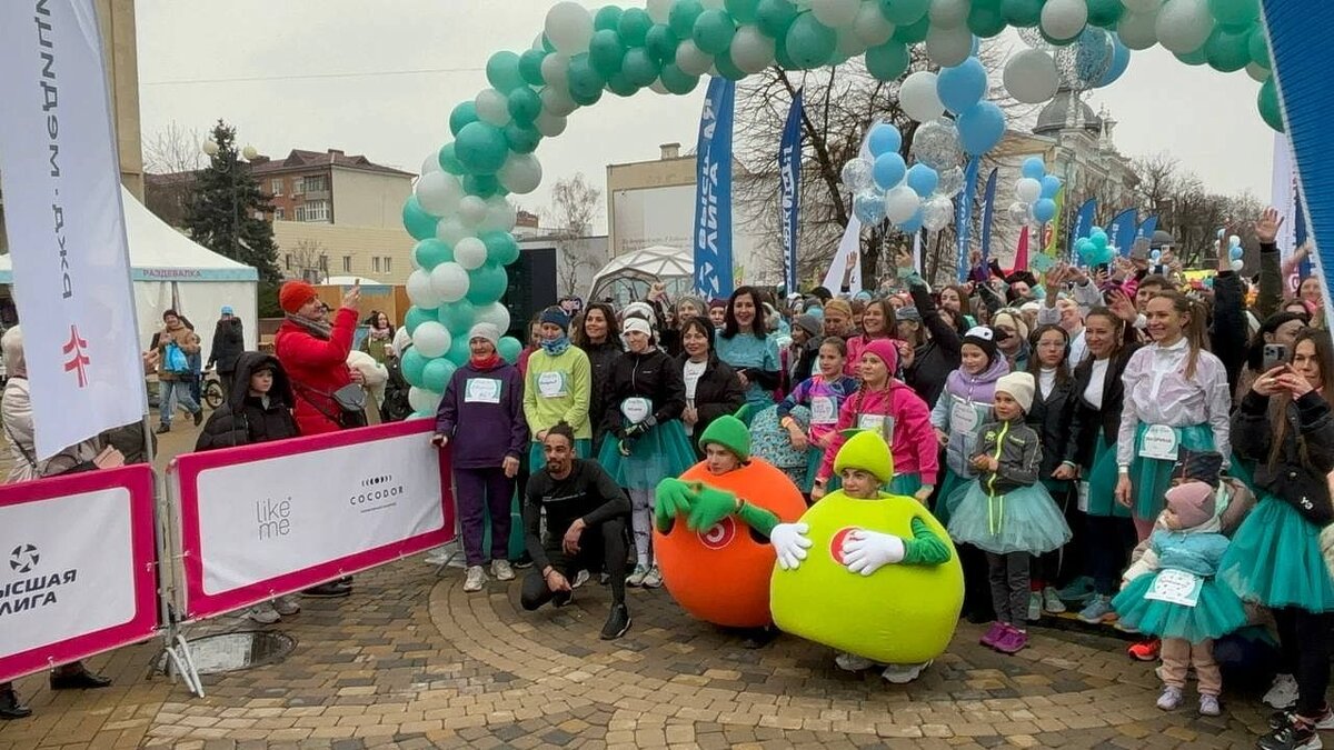    В Краснодаре стартовал Beauty Run. Фото: телеканал «Краснодар»