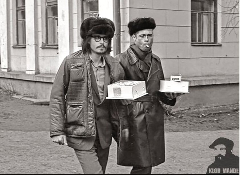  коллаж KLOD MANDE (скрин комментариев блога "Позитив красок" Дарьи Орловой)