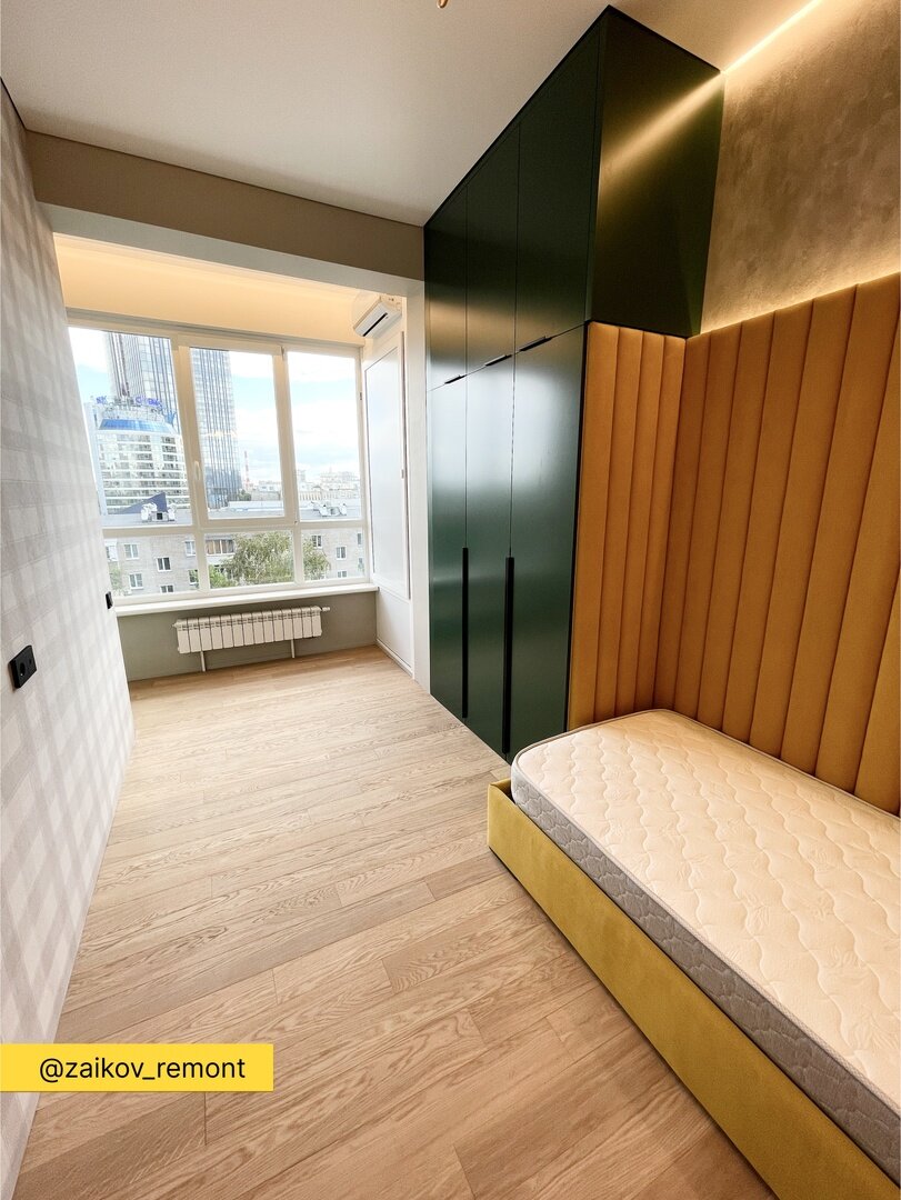 Радиатор в интерьере. ЖК CITY PARK