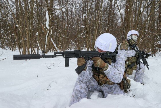    Военнослужащие ВС РФ