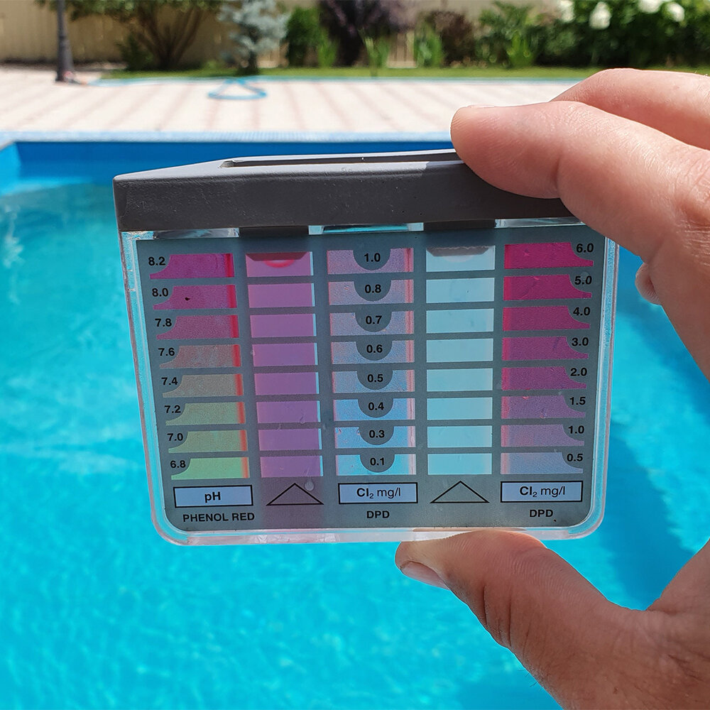 Таблеточный тестер для измерения Ph и хлора