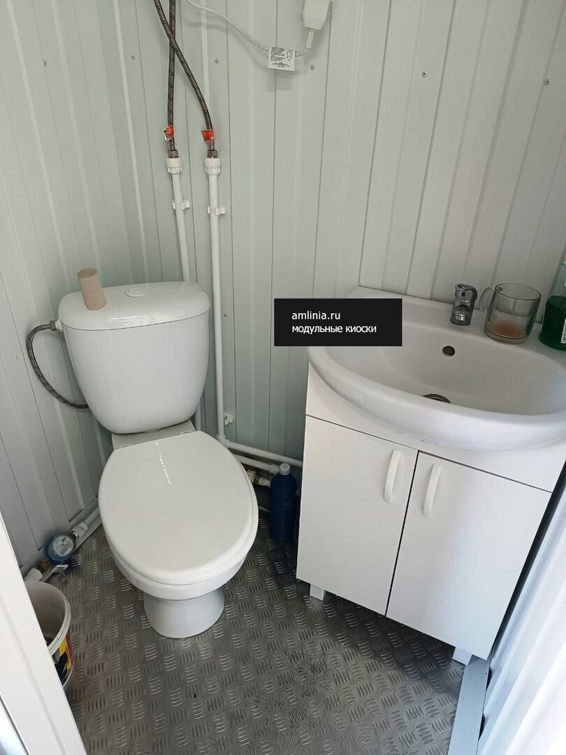 Санузел под ключ.