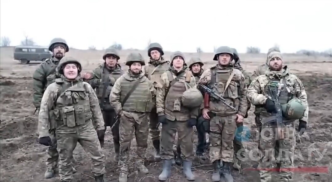    Югорские бойцы поздравили всех женщин с праздником весны