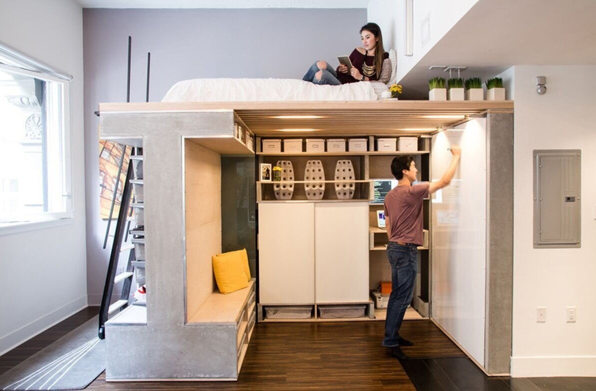 Правильно организованное пространство поможет сделать маленькую квартиру больше