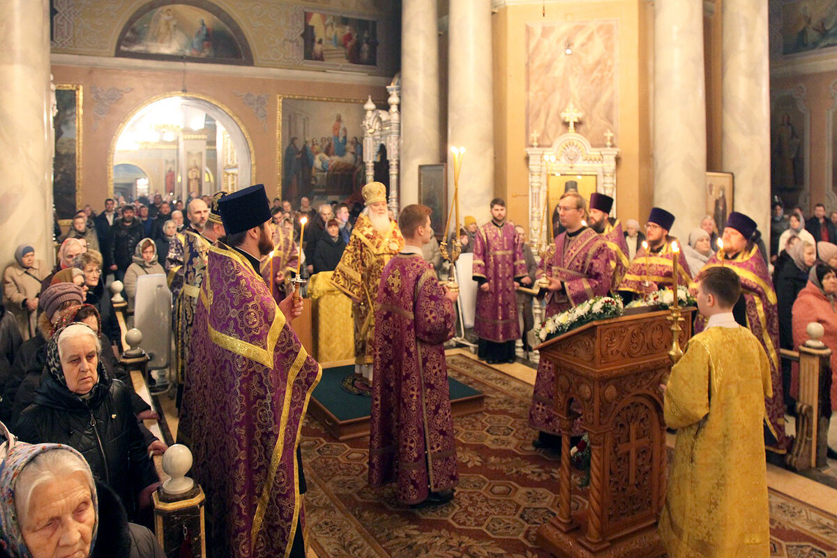 Какая литургия совершается в великий пост