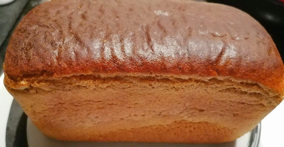 Вот такую буханочку мне привезли. 