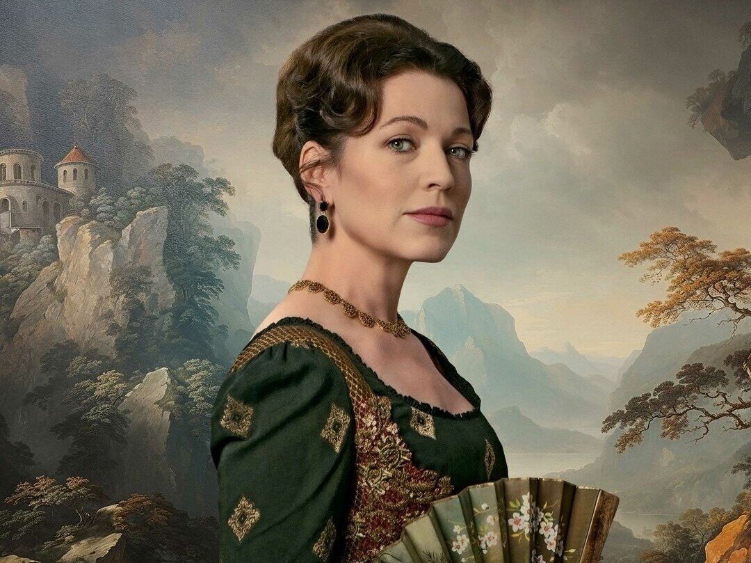 А. Хмельницкая, мать Лариных. Афиша фильма «Онегин», 2024 год, режиссер Сарик Андреасян