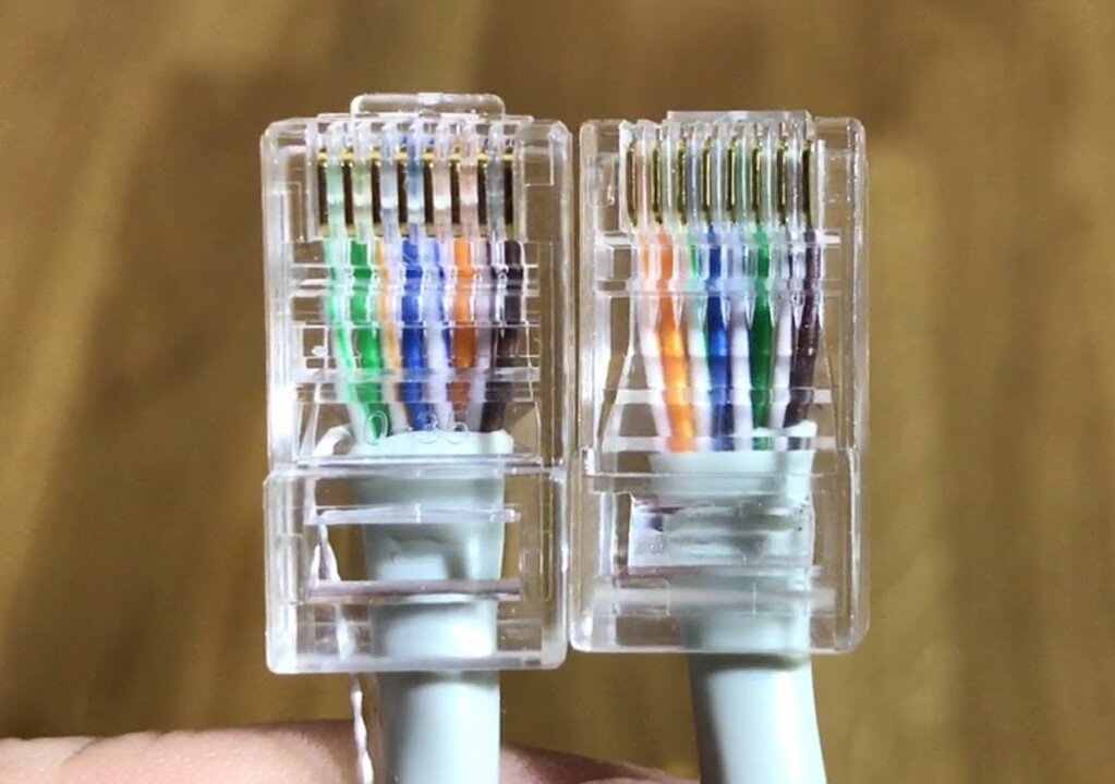 Обжать витую пару 4. Обжимка витой пары RJ 45 4 жилы. Обжать коннектор RJ-45. Обжимка витой пары RJ 45 2 пары. Обжимка коннектора RJ-45 2 пары.