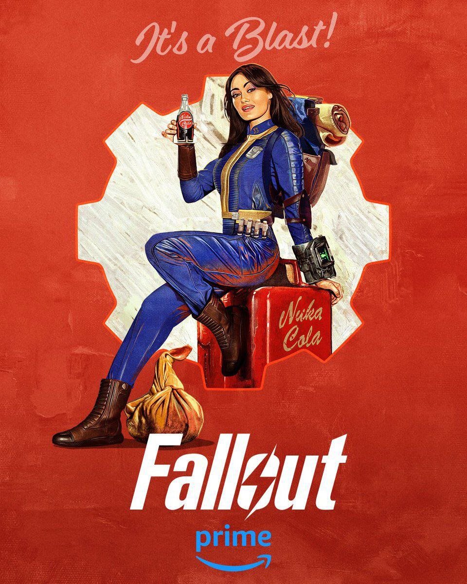    Постеры сериала Fallout, основанного на одноименной компьютерной игре. Дмитрий Евстратов