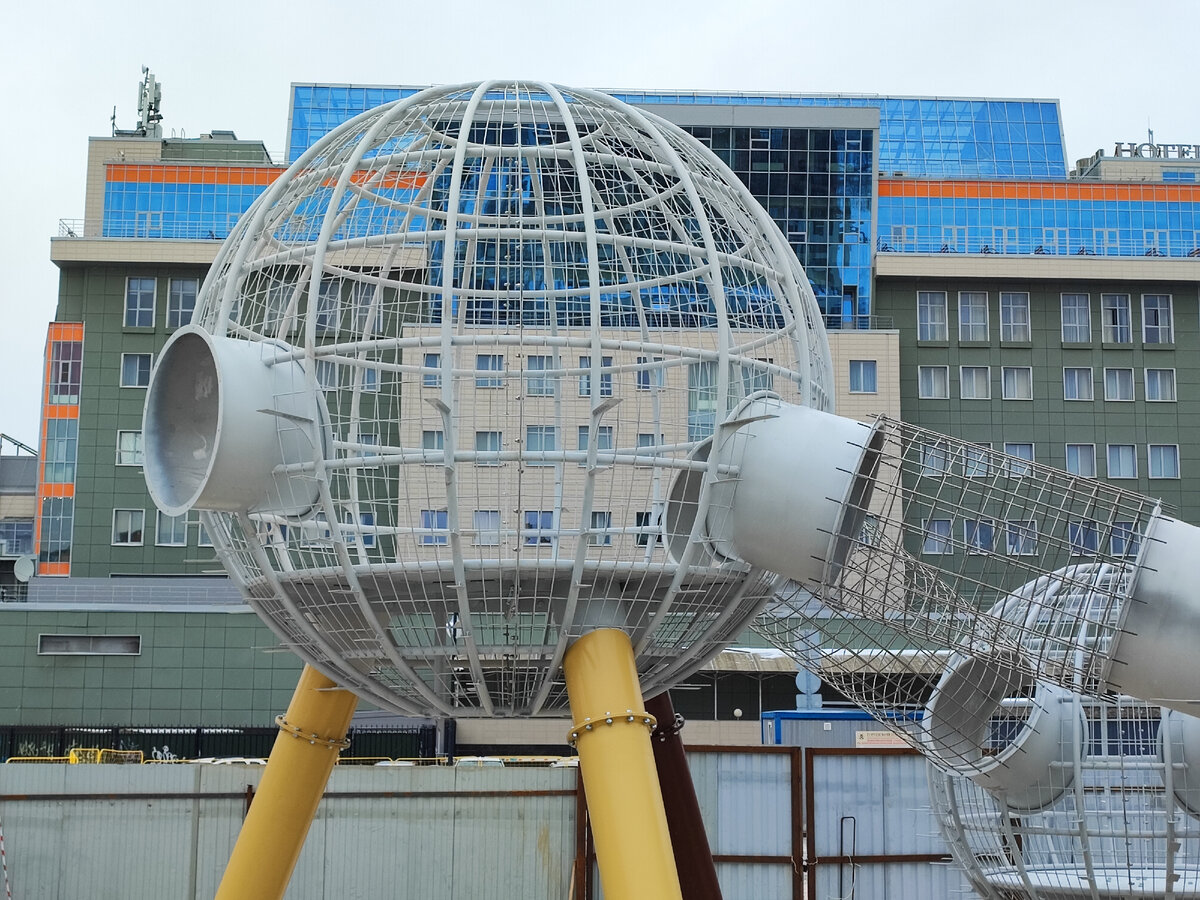 "Атомная" детская площадка в Обнинске