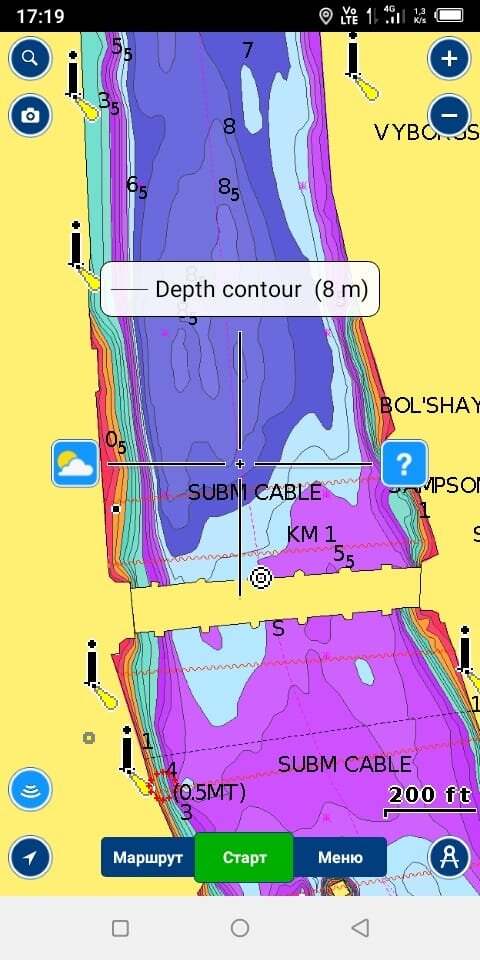 Карта глубин навионикс 4pda