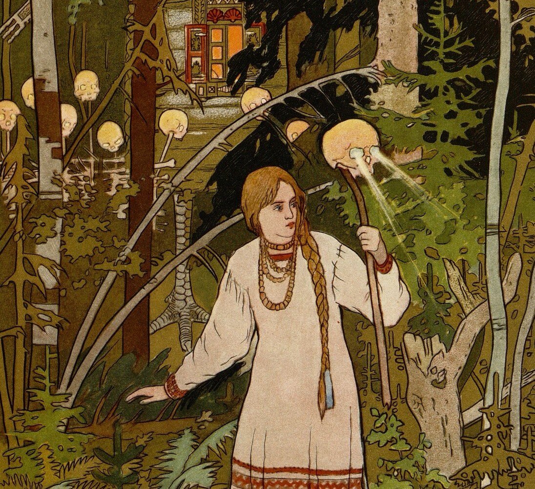 Иллюстрация, художник И. Я. Билибин