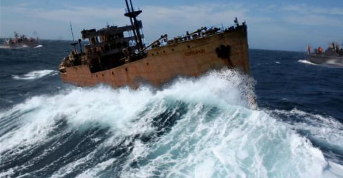 Кубинская береговая охрана обнаружила в Карибском море корабль, который пропал в Бермудском треугольнике почти век назад.