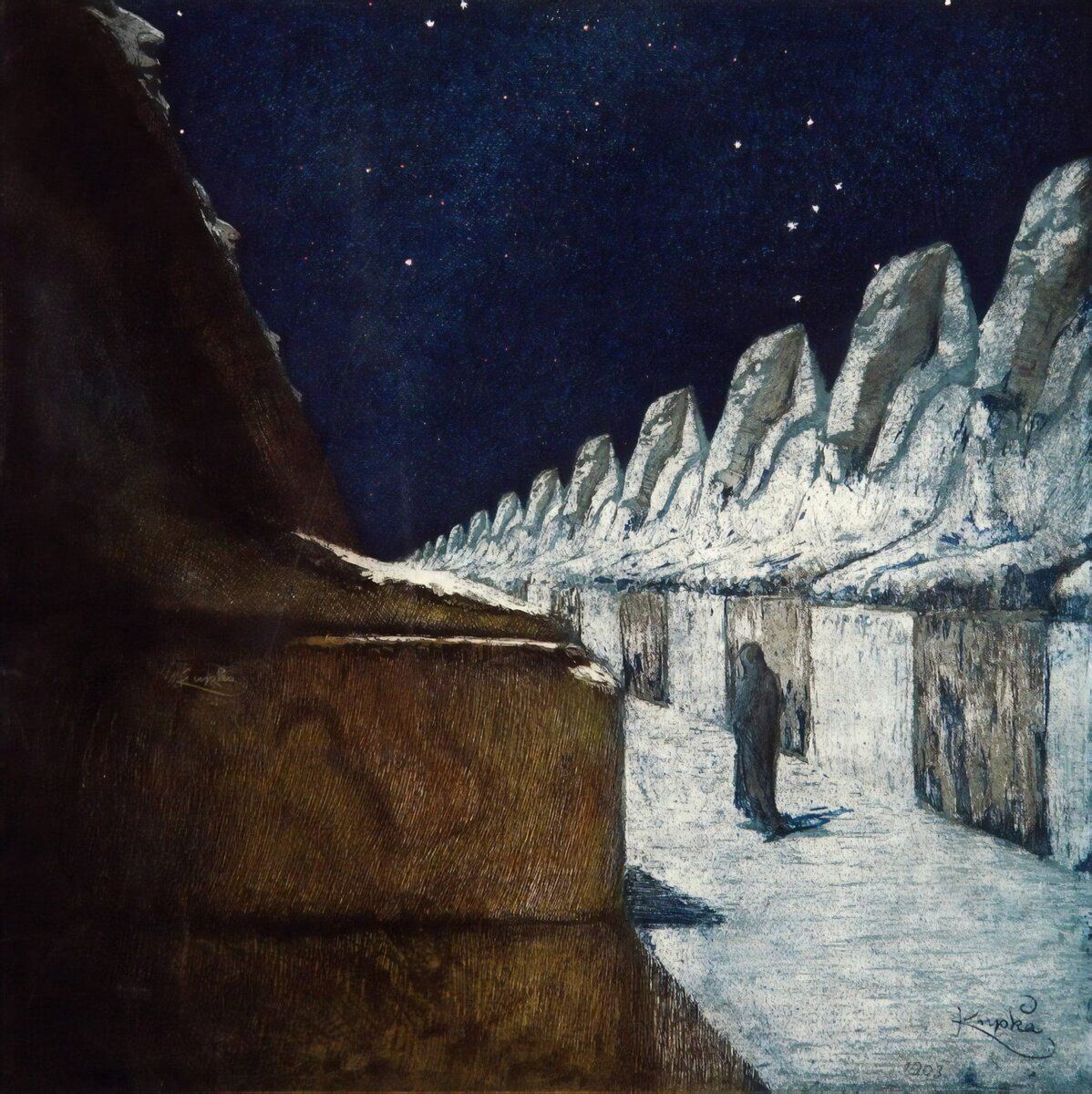 Франтишек Купка. «Путь молчания». 1903