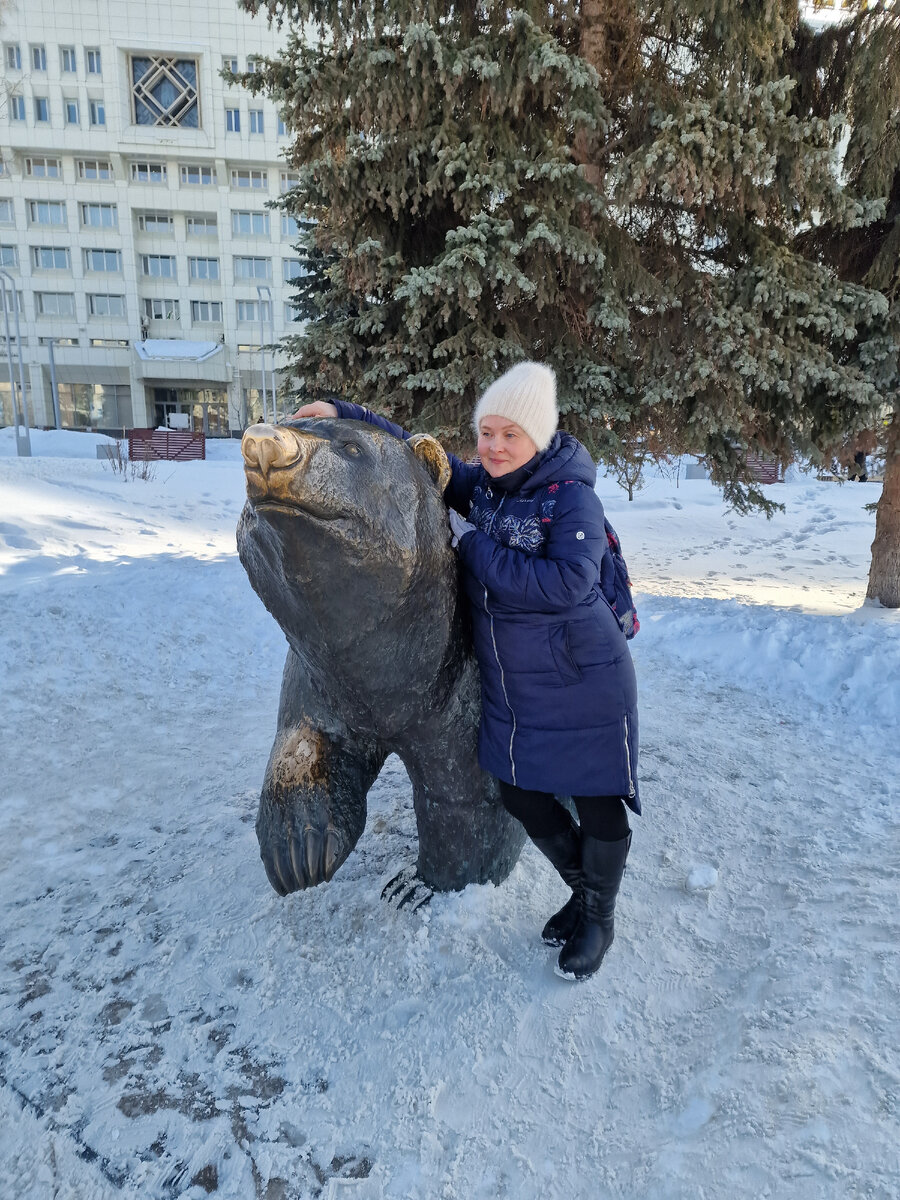 С Пермским мишкой