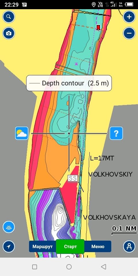 Карта погоды волхов